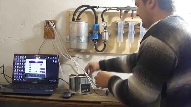 Стенд для теста и очистки форсунок. Обзор.