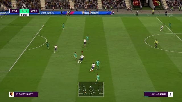 FIFA 19 - Tottenham Hotspur Vs. Watford @ Wembley Stadium
