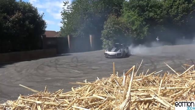 Walter Röhrl on a 2018 Porsche 911 GT2 RS (Exhaust Sound) смотреть онлайн