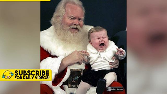 Santa Scaring The Christmas Joy Out Of Kids 🎅🏻 смотреть онлайн