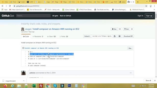 Part-3 AWS instance Launch and install Magento 2.3 - Composer installation. Hindi смотреть онлайн