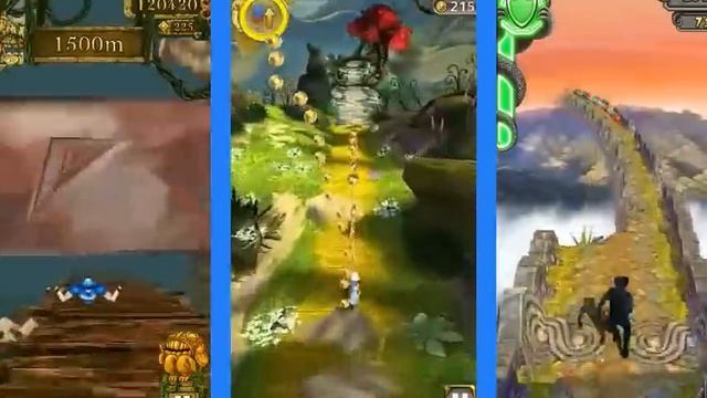 Temple Run "ZACK WONDER" Vs Temple Run OZ "CHINA GIRL" VS Temple Run 2 "MONTANA SMITH" Gameplay #1 смотреть онлайн