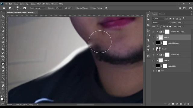 PHOTOSHOP ORQALI // KONTURNIY SVET CHIZISH // OSON KONTURNIY SVET CHIZISH ? смотреть онлайн