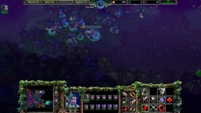 Campaña elfos nocturnos capitulo 2 Hijas de la luna difícil - Warcraft 3 reforged смотреть онлайн