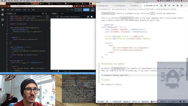 Let's add TypeScript to useDimensions and close some open issues смотреть онлайн