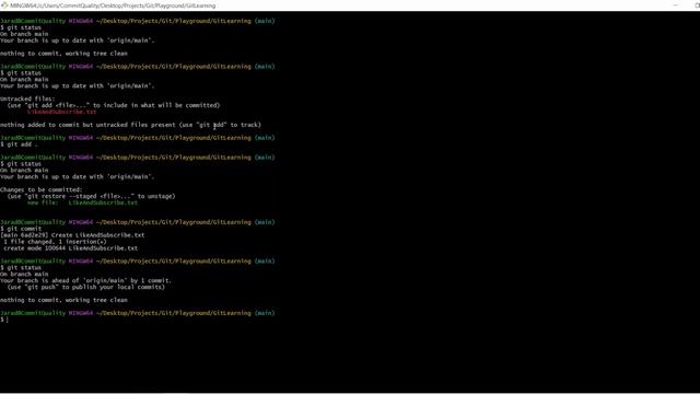 6. The Basic Git Workflow смотреть онлайн