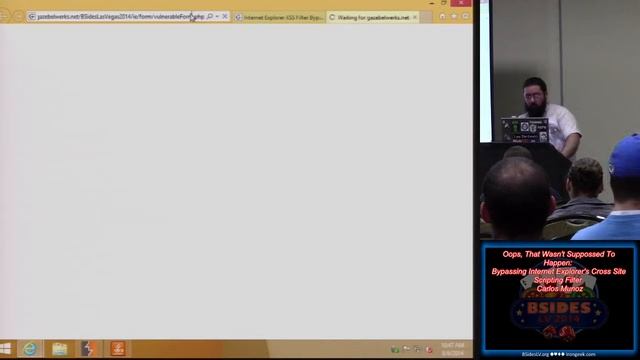 pg12 oops that wasnt suppossed to happen bypassing internet explorers cross site scripting filter c смотреть онлайн