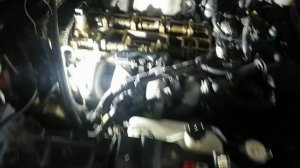 Замена прокладки крышки клапанов, автомобиль Мазда CX-7 (mazda CX - 7), проверка цепи Г.Р.М.