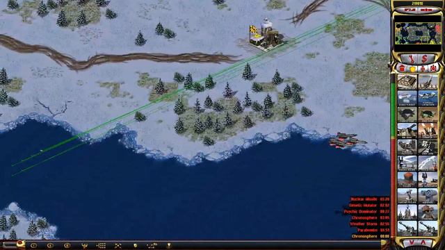 RED ALERT 2 YURI'S REVENGE EAGLE RED Iraq vs 7 Yuri brutal superweapon смотреть онлайн