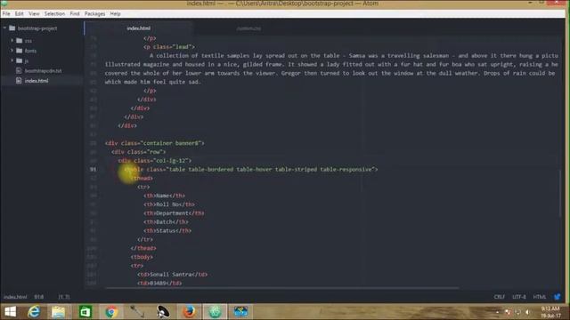How to make Bootstrap table with Different classes - Merits of Bootstrap cdn смотреть онлайн