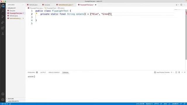How to Build a Flyweight design pattern using java with example смотреть онлайн