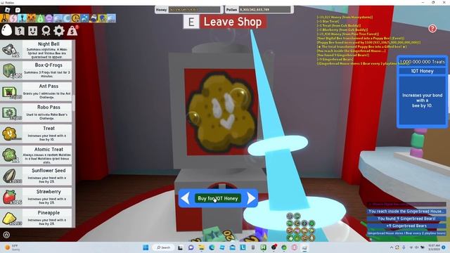 LEVEL 21 Buoyant Bee (MAIN GAME)- Bee Swarm simulator смотреть онлайн