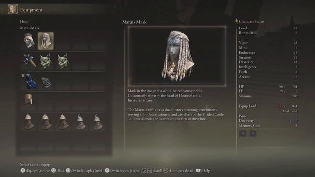 Elden Ring Marais Armor Set Location Mask and Robe Shaded Castle смотреть онлайн