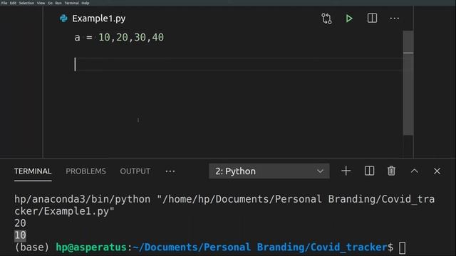 Python Tutorials - Python for Beginners | Tuple Indexing, Slicing and Swapping Two values смотреть онлайн