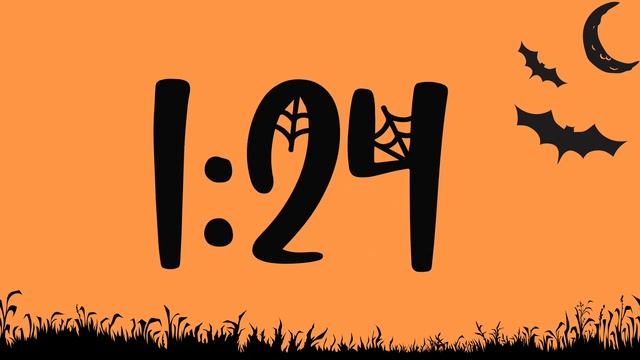 3 Minute Halloween Bats Timer (Spooky Electric Piano Tones at End) смотреть онлайн