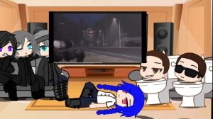 реакция агентов и скибидистов на их же |реакция|гача|гача клуб|гачанокс|скибиди туалеты|