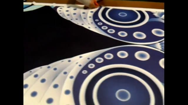 Backdrop made of FTA - Tancredi 500 velvet with digital printing, from Erté смотреть онлайн