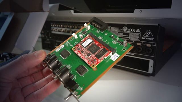 Behringer Wing | Dante Network Expansion Card - 64x64 Audinate Brooklyn 2 Upgrade