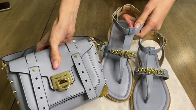 Распаковка сандалии Michael Kors из США смотреть онлайн