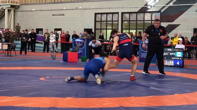 Финал 61 кг Балтуев Федор(Иркутская область)-Расулов Абдурахман(Дагестан) смотреть онлайн