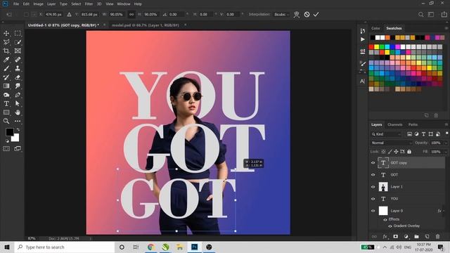How to Create Fashion Design in Photoshop 2020 смотреть онлайн