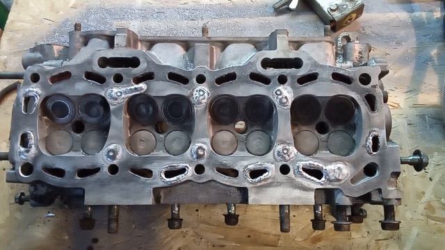 Почему нельзя экономить на антифризе. Восстановление разъеденной головки. смотреть онлайн