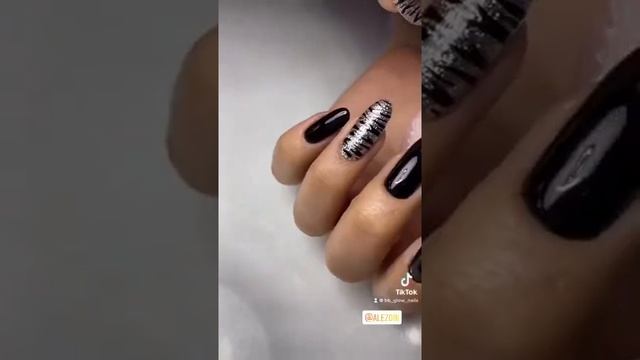 before after nails black with one zebra design смотреть онлайн