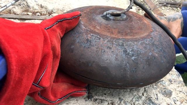 Делаем глюкофон из газового балона. смотреть онлайн