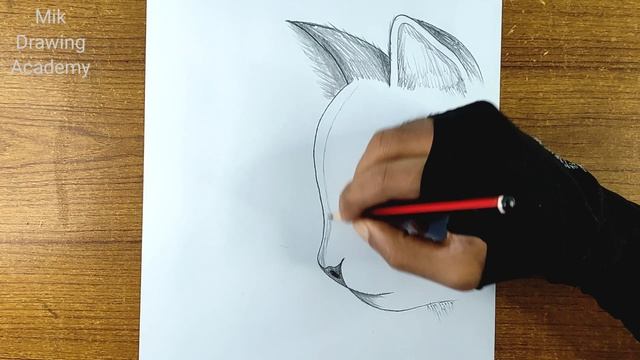 Pencil Sketch of Cat with Butterfly Drawing Tutorial | How To Draw Cat Drawing #MikDrawingAcademy смотреть онлайн