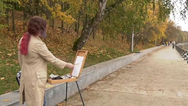 заставили сделать вид будто я нереально крутой художник, опозорили на всю страну и даже не заплатил смотреть онлайн