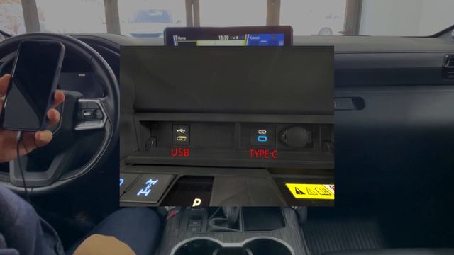 Подключение Carplay - Toyota LC300