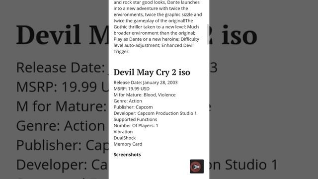 How to download DEVIL MAY CRY 2 on Android смотреть онлайн