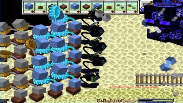 Plants vs Zombies - Plants Minecraft vs Zombies Minecraft