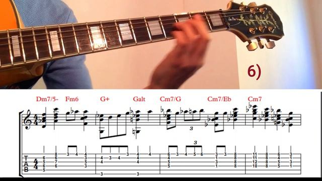 2-5-1 JAZZ Guitar Exercises👌 PDF Donwload-Lesson-TAB смотреть онлайн