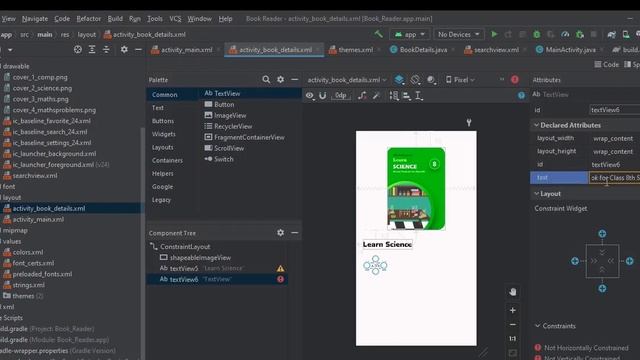 Book Reader in Android Studio | PDF Reader | Android Projects with Source Code | UI Design & Coding смотреть онлайн