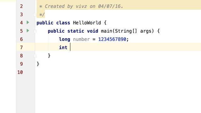 #10 Java Typecasting Example смотреть онлайн