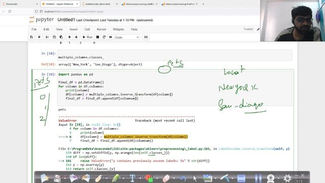 Machine Learning Label Encoder Part-2 смотреть онлайн