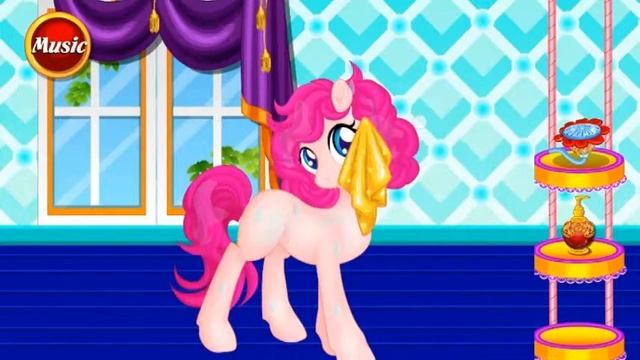 Pony Baby Care - Pony Games смотреть онлайн