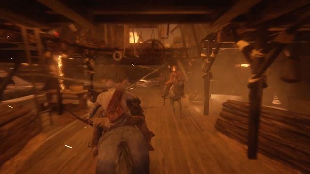 Abby and Lev Escape From The Wolves and Scars - The Last of Us Part 2 смотреть онлайн