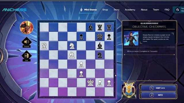 🩷ANICHESS | Daily puzzle and bonus | 08/02/24🩷 смотреть онлайн