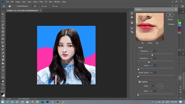 How to Turn Photos into Cartoon Effect - Photoshop CC смотреть онлайн
