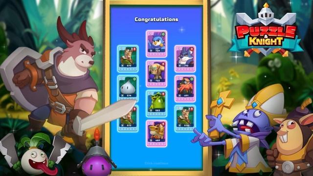 Puzzle & Knight - Summon new spells and characters! смотреть онлайн