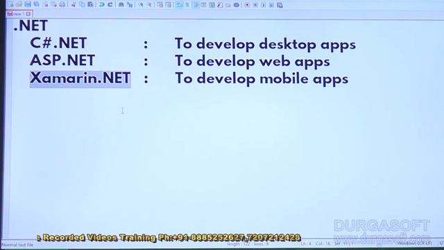 .Net Tutorial || C#.Net Session - 1|| .Net introduction || by Harsha смотреть онлайн