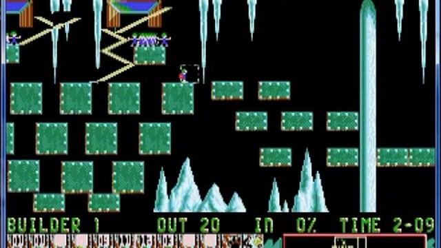 Oh No More Lemmings Crazy Level 20 Ice Ice Lemming смотреть онлайн