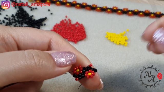 БРАСЛЕТ из бисера РОМАШКИ/Браслет своими руками/Фенечка/Beadedbracelet/chamomile bracelet смотреть онлайн