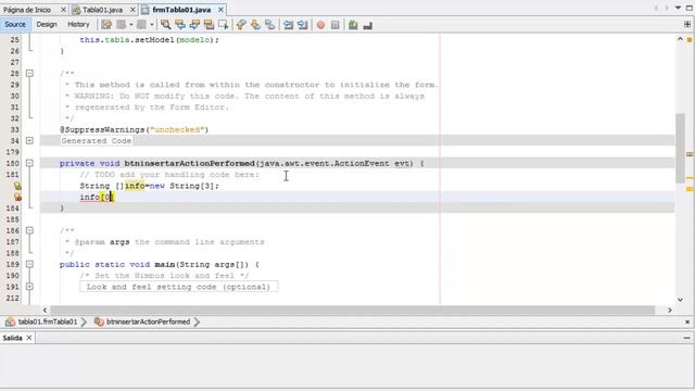 Insertar, modificar, eliminar datos de un jtable NetBeans смотреть онлайн