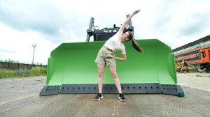 Зарядка с бульдозером ЧТЗ