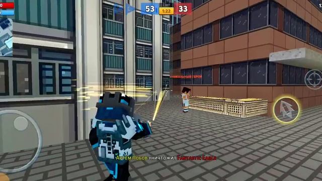 Легенда играет в Block City Wars смотреть онлайн