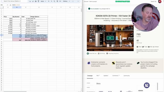 Is this a scam? Kokoni Sota 3D Printer Kickstarter смотреть онлайн