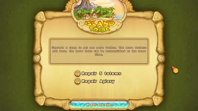 Island Tribe Game Review - Time Management смотреть онлайн